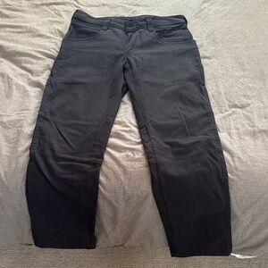 Men's Black Stretch Casual Pants